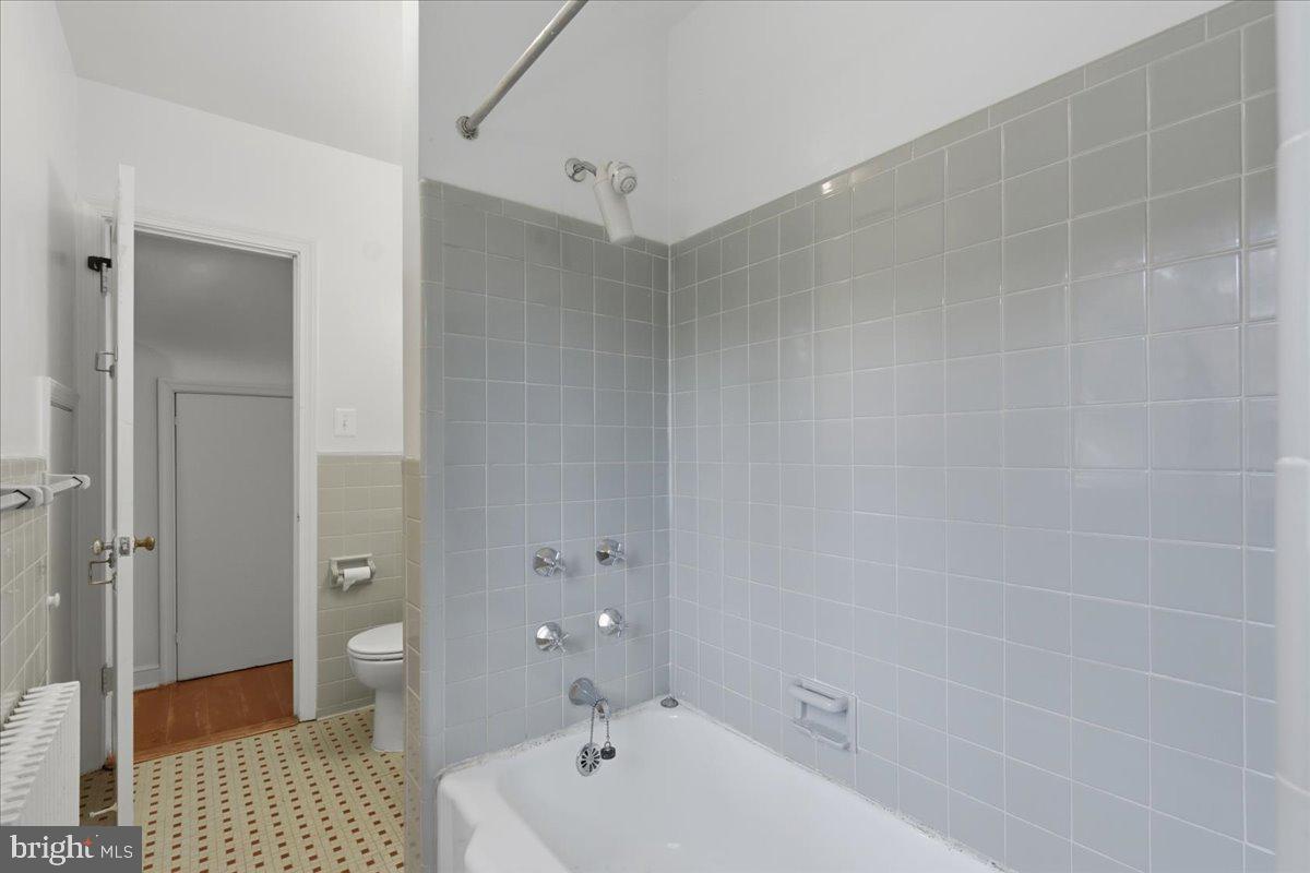 5900 32nd Street Northwest Washington, DC 20015 - Photo 30 of 51 a bathroom with a shower and a toilet
