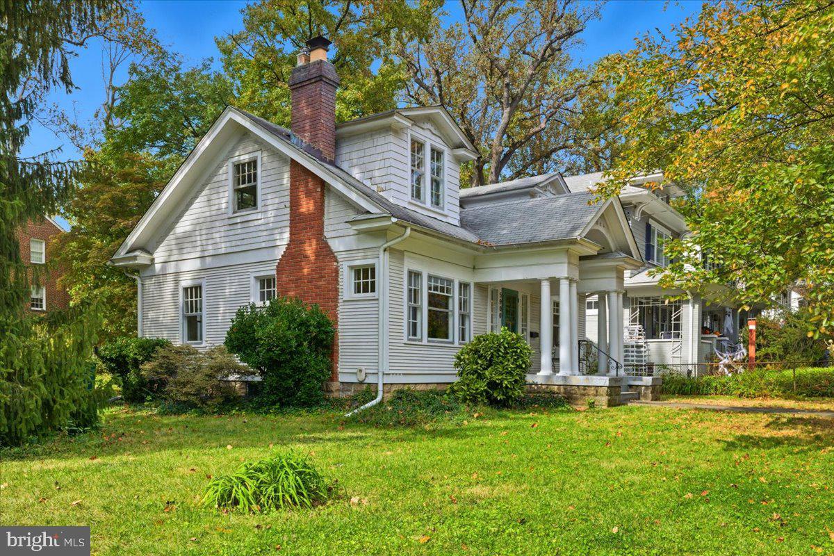 5900 32nd Street Northwest Washington, DC 20015 - Photo 3 of 51 a view of a house with a yard