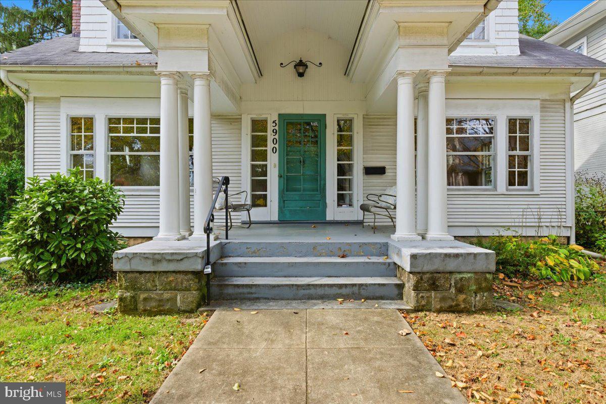 5900 32nd Street Northwest Washington, DC 20015 - Photo 4 of 51 a front view of a house with plants