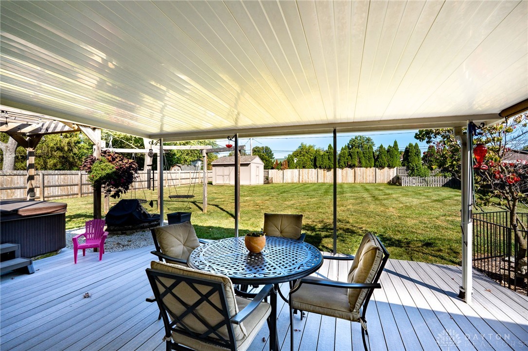 3073 Santa Rosa Drive Kettering, OH 45440 - Photo 34 of 45 Covered Rear Patio