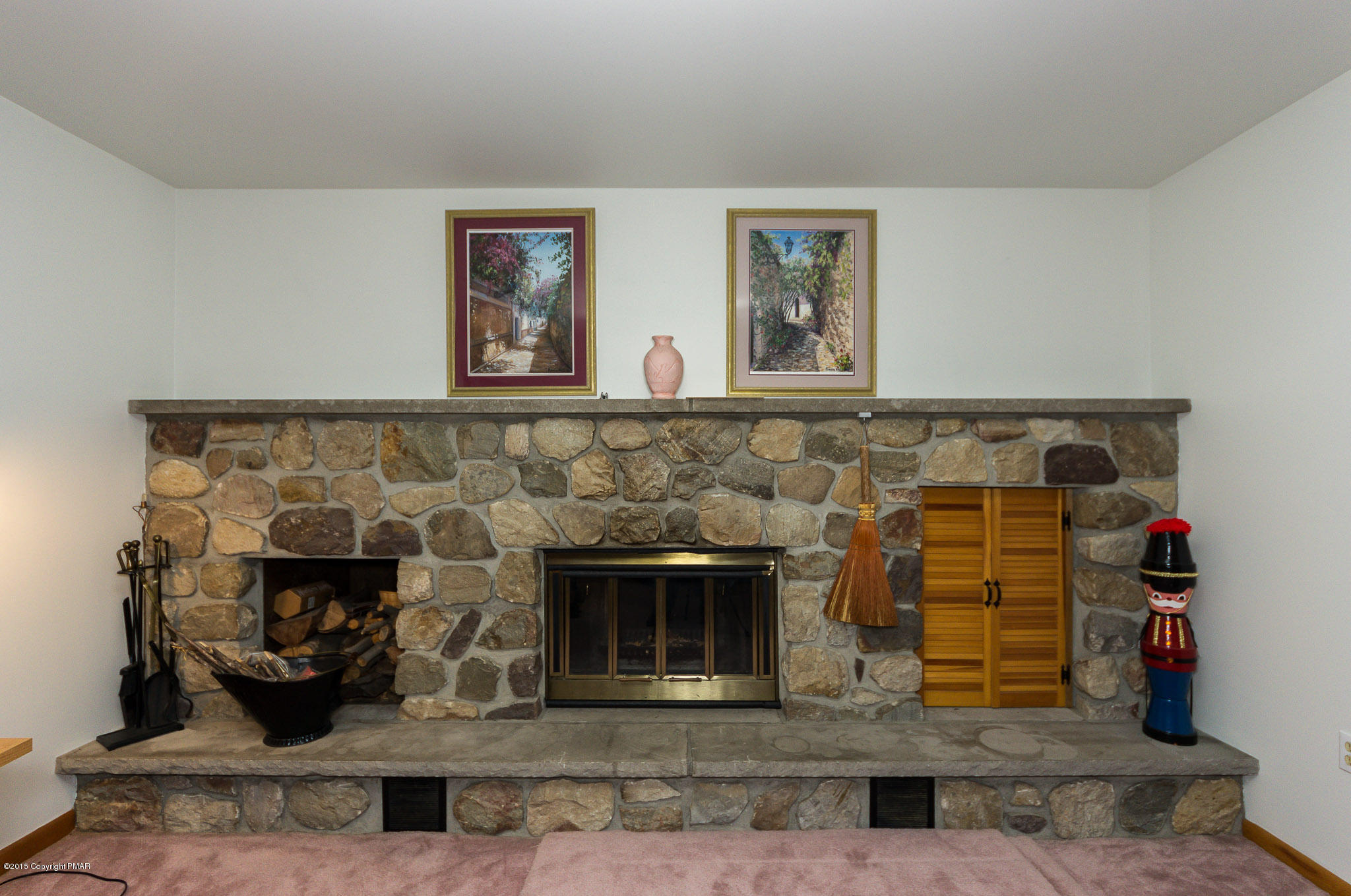 366 McKay Road Henryville, PA 18332 - Photo 6 of 16 Stone Fireplace