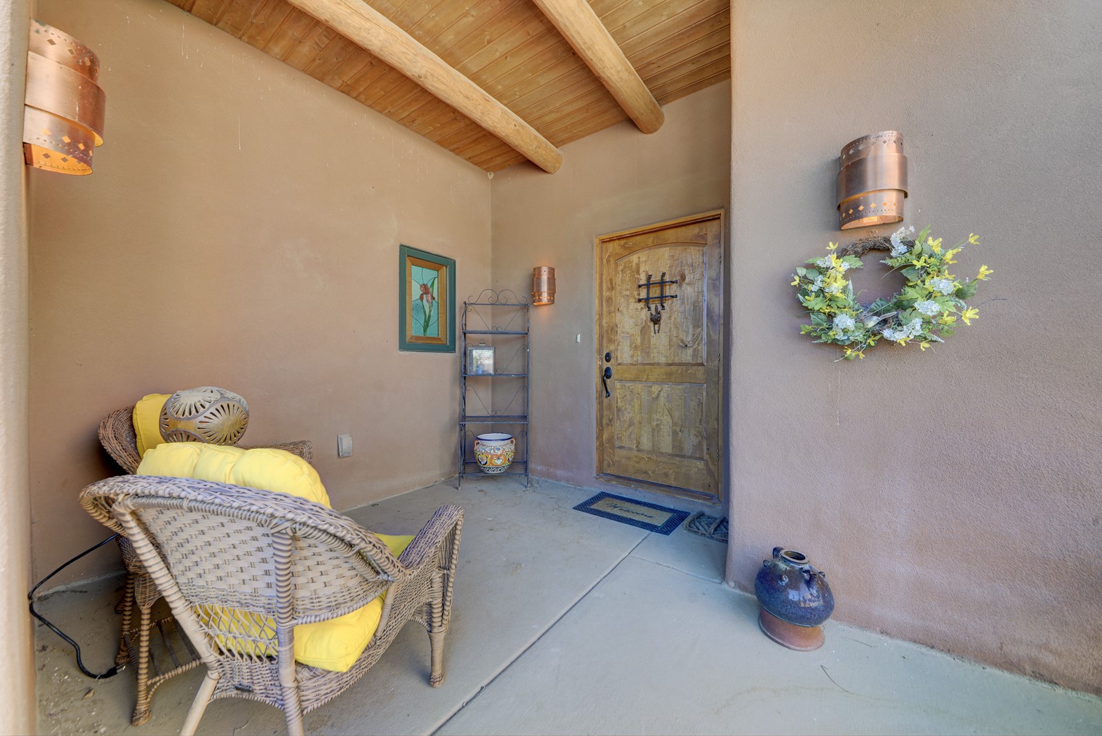 47 Azul Loop Santa Fe, NM 87508 - Photo 8 of 36 Front Door & Patio
