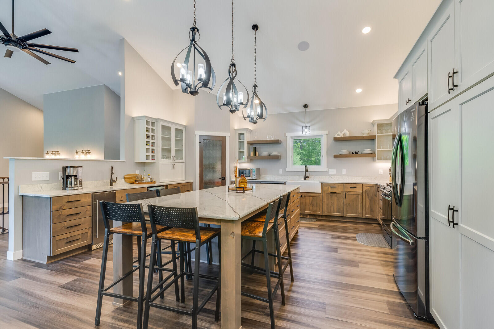 2568 28 1/4 Street Cedar Lake, WI 54817 - Photo 9 of 61 85_updated2568_28_1_4thSt_Kitchen1_mls