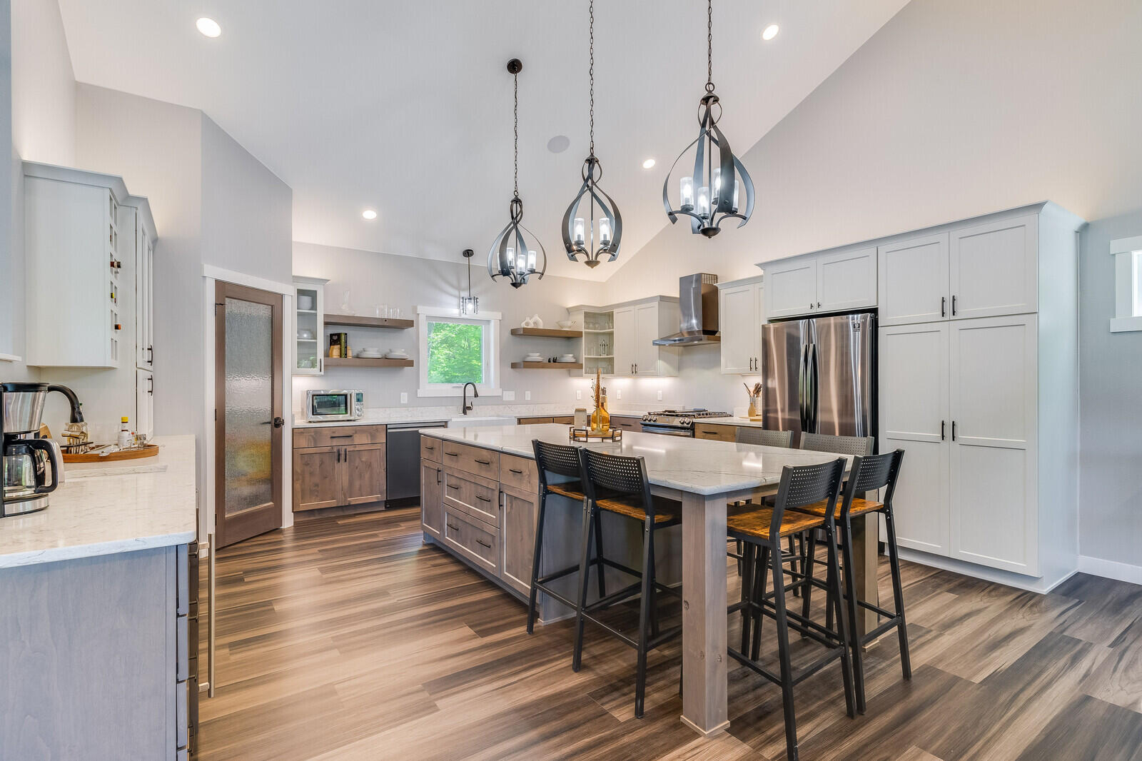 2568 28 1/4 Street Cedar Lake, WI 54817 - Photo 10 of 61 86_updated2568_28_1_4thSt_Kitchen2_mls