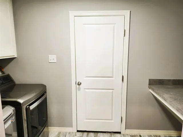 a view of washer and dryer