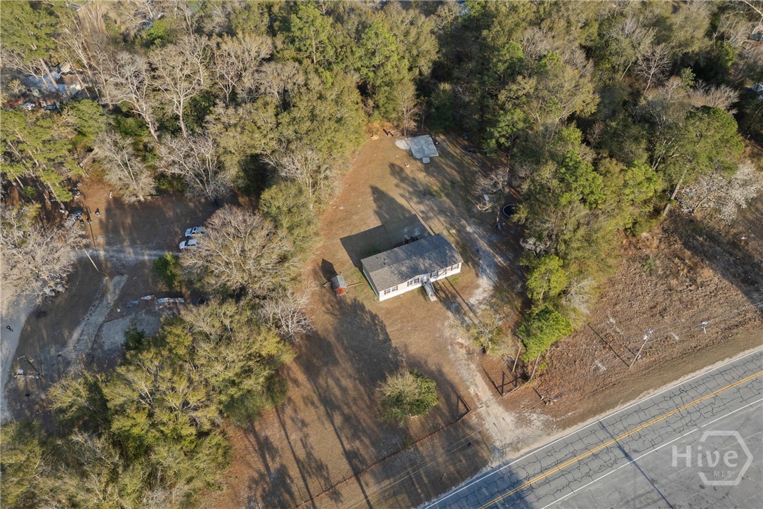 2599 Black Creek Church Road Ellabell, GA 31308 - Photo 36 of 36 Ariel view of home