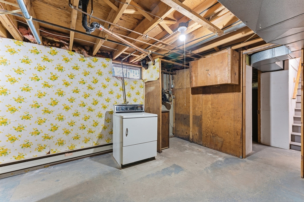 22 Phelps Street Easthampton, MA 01027 - Photo 35 of 42 a utility room with dryer and washer