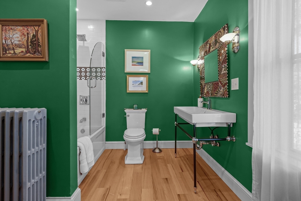 1881 Main Road Westport, MA 02791 - Photo 28 of 42 a view of a bathroom with a sink and a mirror