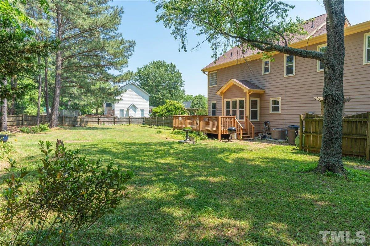 908 Broadhaven Drive Raleigh, NC 27603 - Photo 28 of 33 a view of a yard in front of house