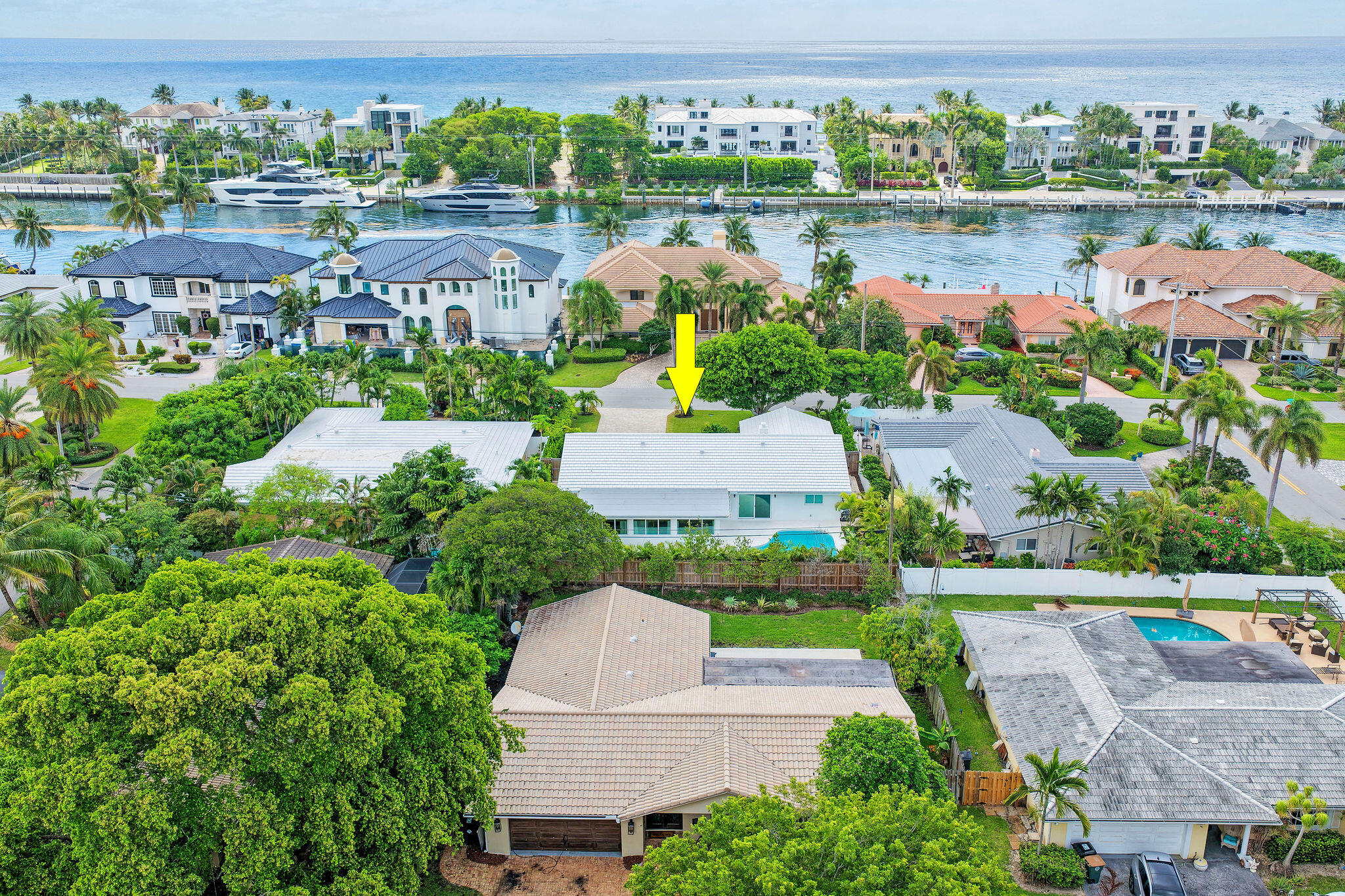 3315 Northeast 31st Avenue Lighthouse Point, FL 33064 - Photo 65 of 72 3315NE31stAveAerials(7)a