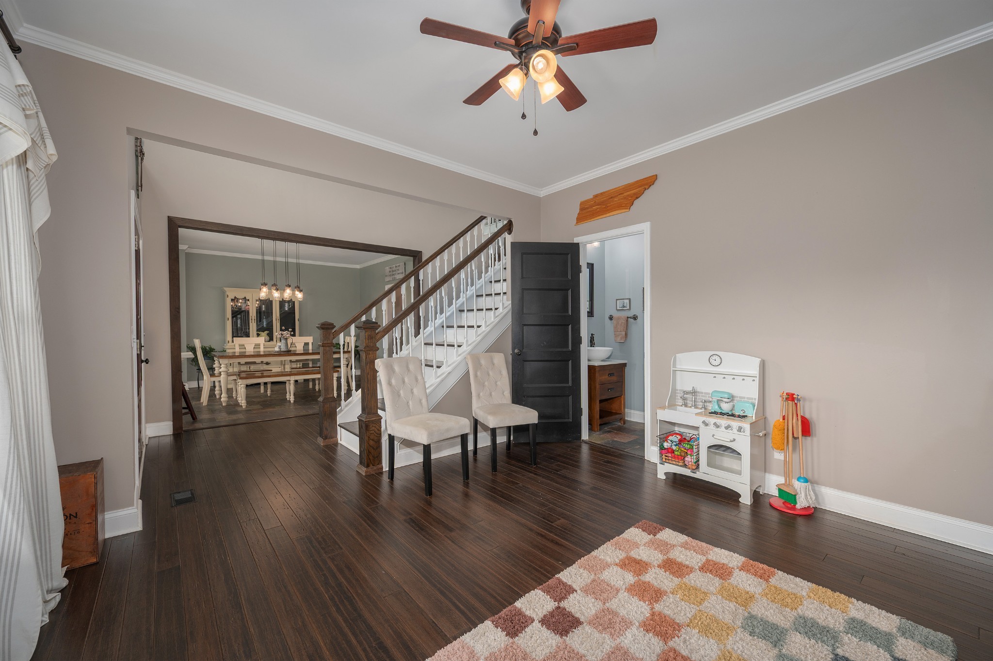 1675 Walnut Hill Road Lebanon, TN 37090 - Photo 18 of 54 a living room with furniture and a wooden floor
