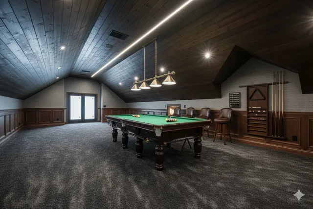 a room with furniture a ceiling fan and a wooden floor