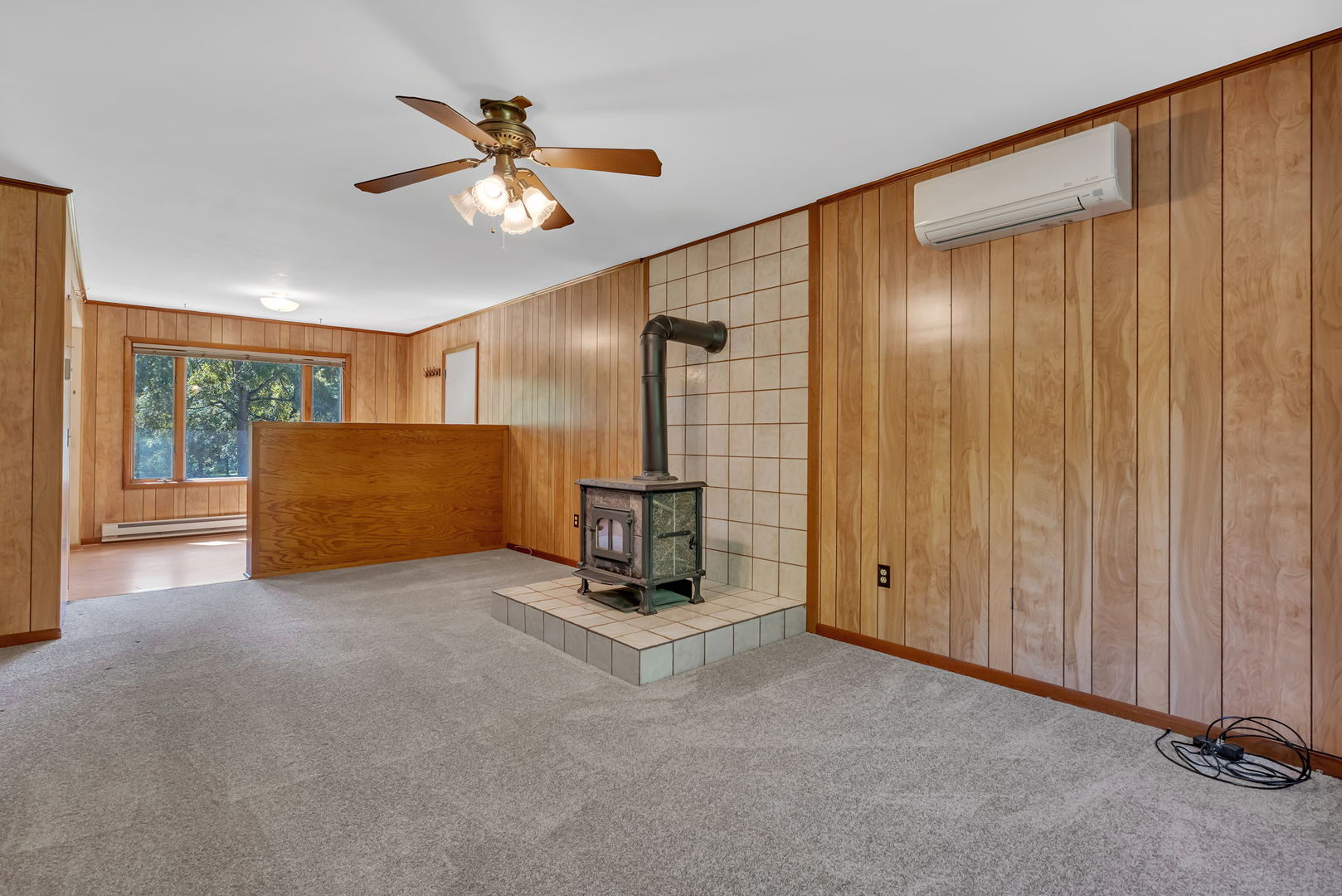 8816 Scott School Road Morris, IL 60450 - Photo 15 of 43 a view of an empty room with a ceiling fan