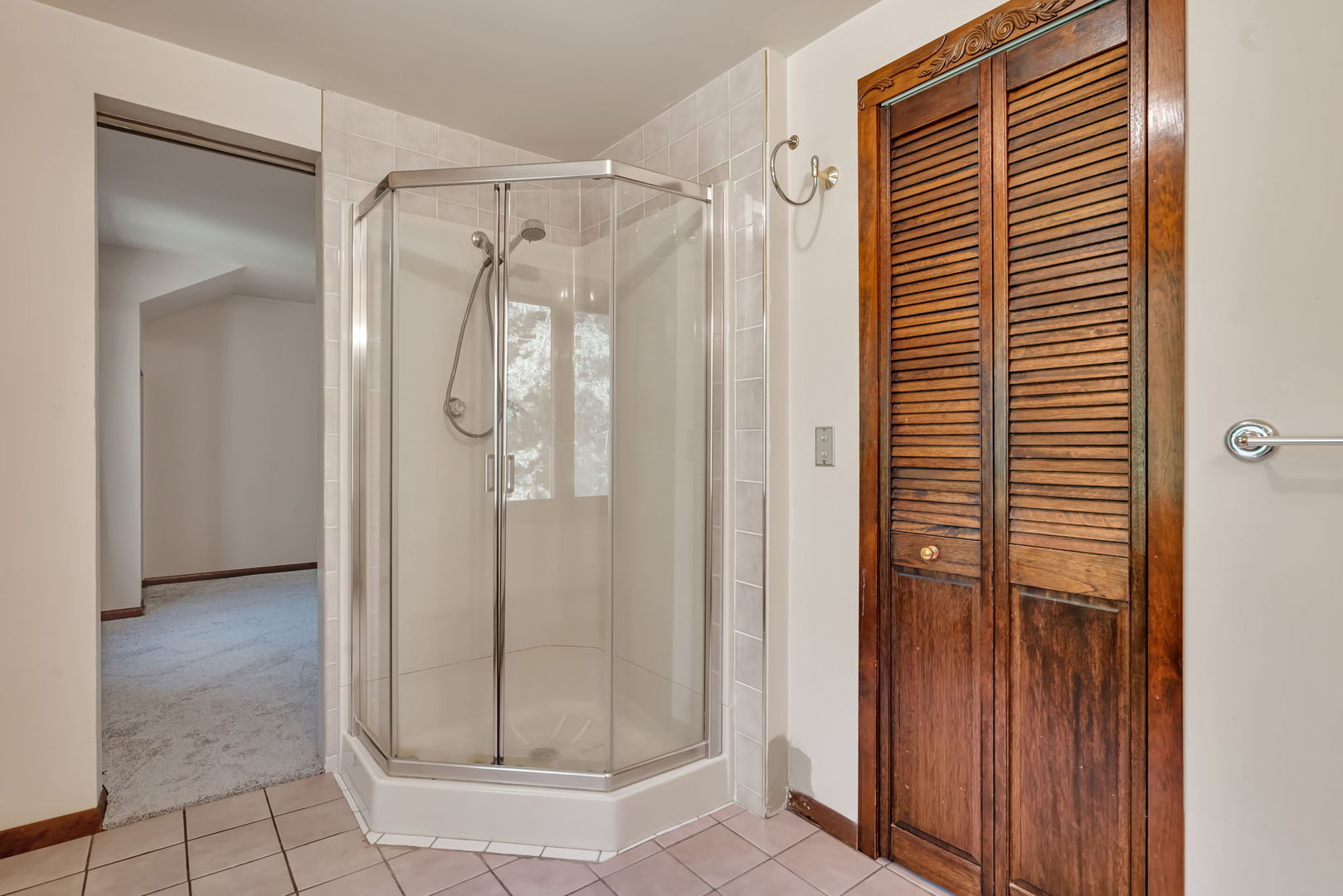 8816 Scott School Road Morris, IL 60450 - Photo 26 of 43 a bathroom with a glass shower door