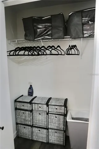 a view of a chairs and table in the patio