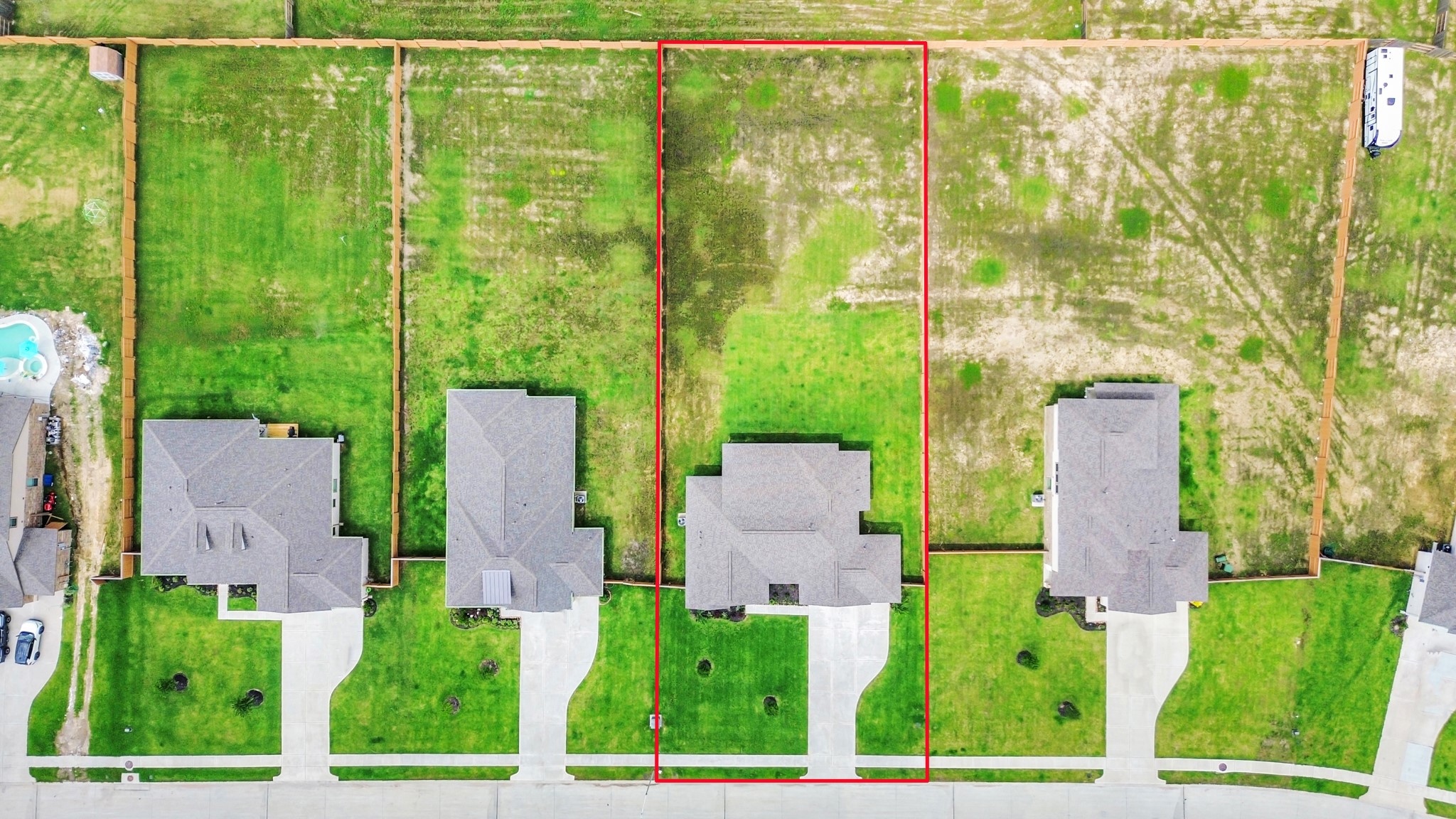 395 Hunter Ranch Way Dayton, TX 77535 - Photo 5 of 42 an aerial view of residential houses with outdoor space and street view