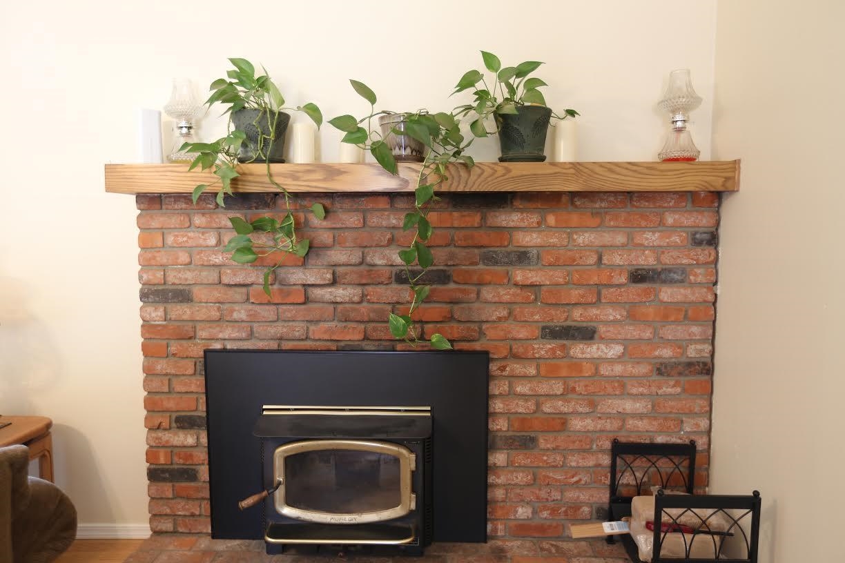 20931 Old Japatul Road Alpine, CA 91901 - Photo 5 of 25 Awesome brick wood fireplace for winter months and they say it heats up the whole house for low utilities during the winter.