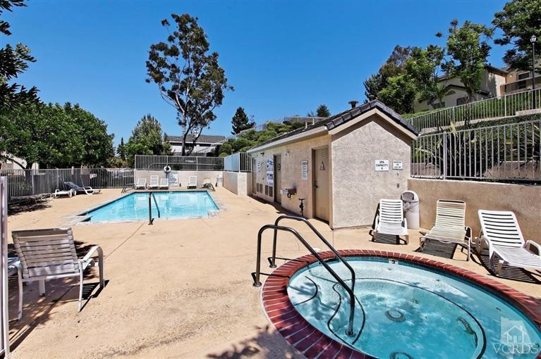 1007 Waltham Road, Unit F Simi Valley, CA 93065 - Photo 31 of 32 a view of a swimming pool with a patio