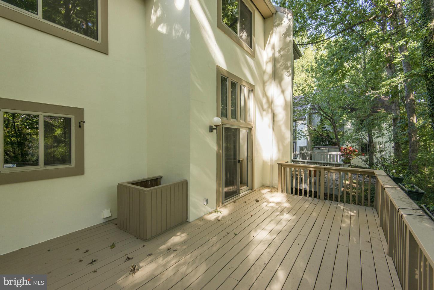 1537 Inlet Court Reston, VA 20190 - Photo 21 of 30 BACK DECK- FULL LENGTH OF HOUSE