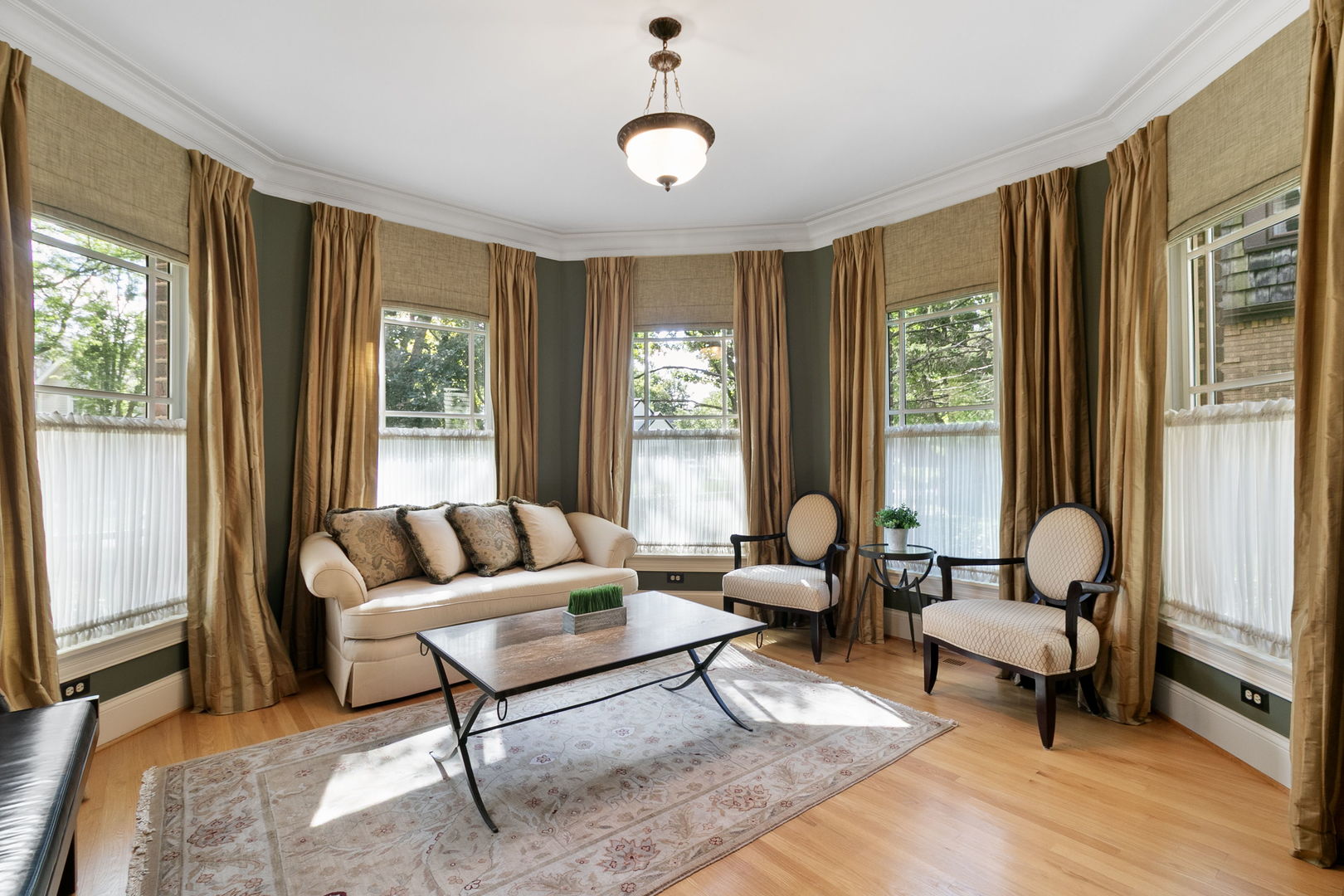 362 Downing Road Riverside, IL 60546 - Photo 3 of 40 a living room with furniture and a window