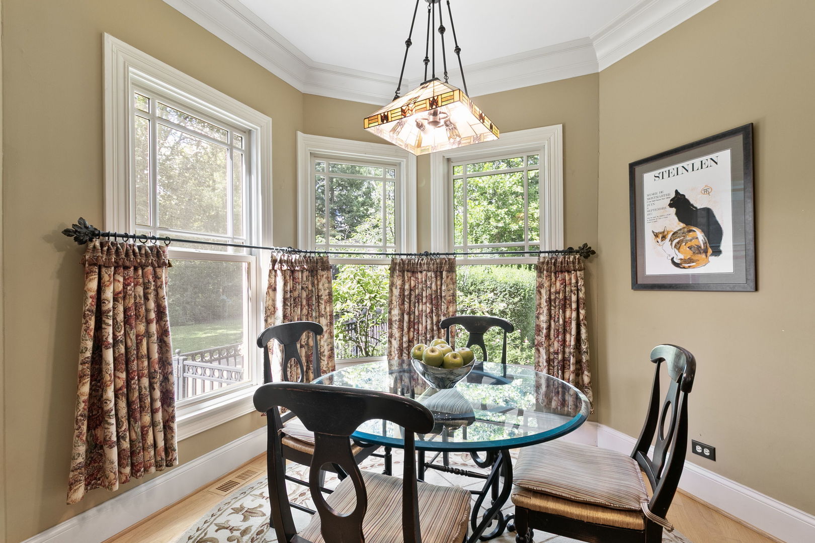 362 Downing Road Riverside, IL 60546 - Photo 8 of 40 a view of a dining room with furniture window and outside view