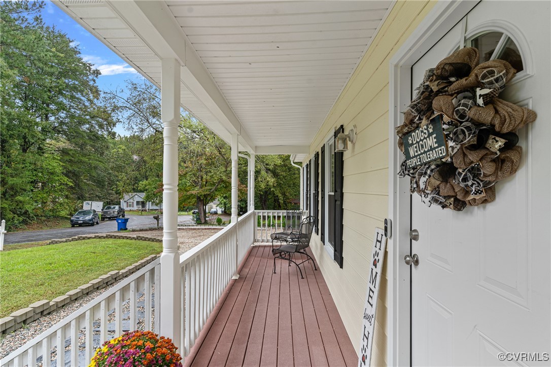 4405 Rabbit Foot Place Chesterfield, VA 23236 - Photo 16 of 38 a view of balcony and deck