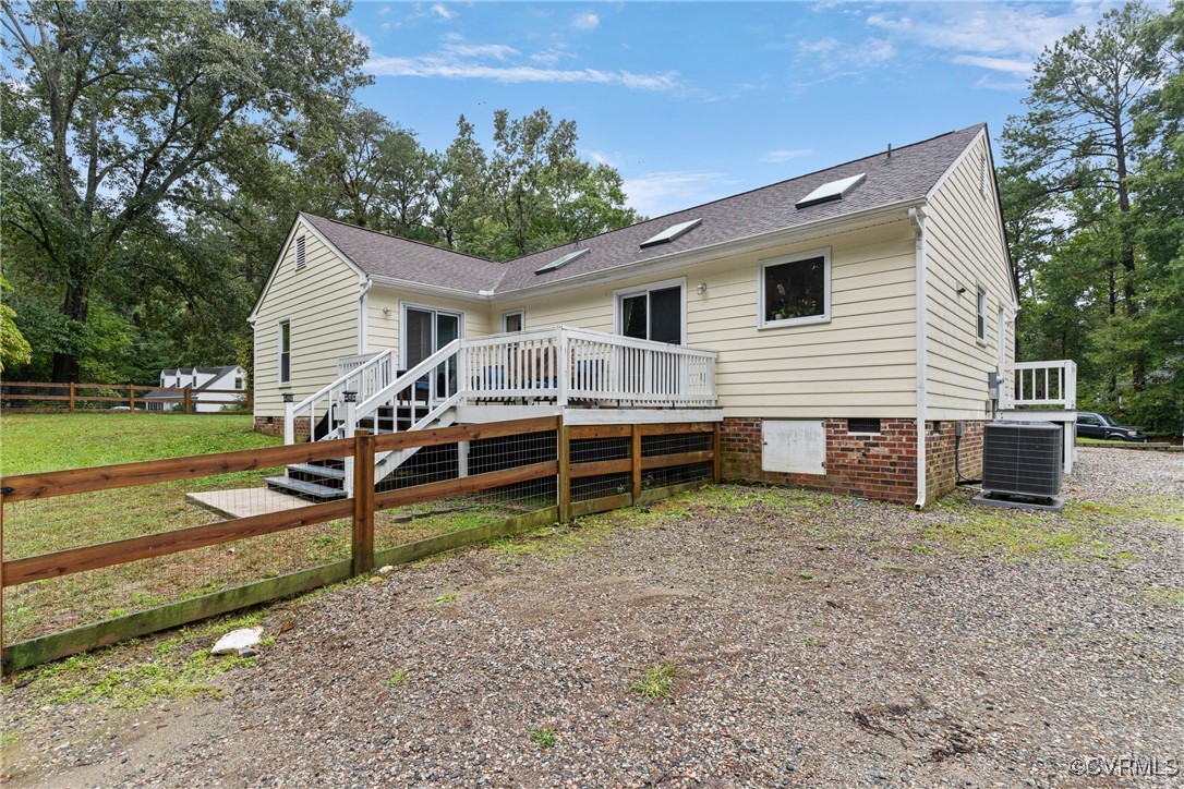 4405 Rabbit Foot Place Chesterfield, VA 23236 - Photo 9 of 38 a view of a house with backyard porch and sitting area