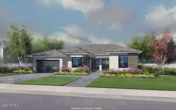 front view of house with a yard