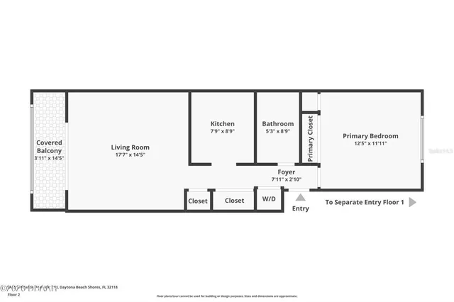 $220,000 | 3615 South Atlantic Avenue, Unit 210, Daytona Beach, FL 32118