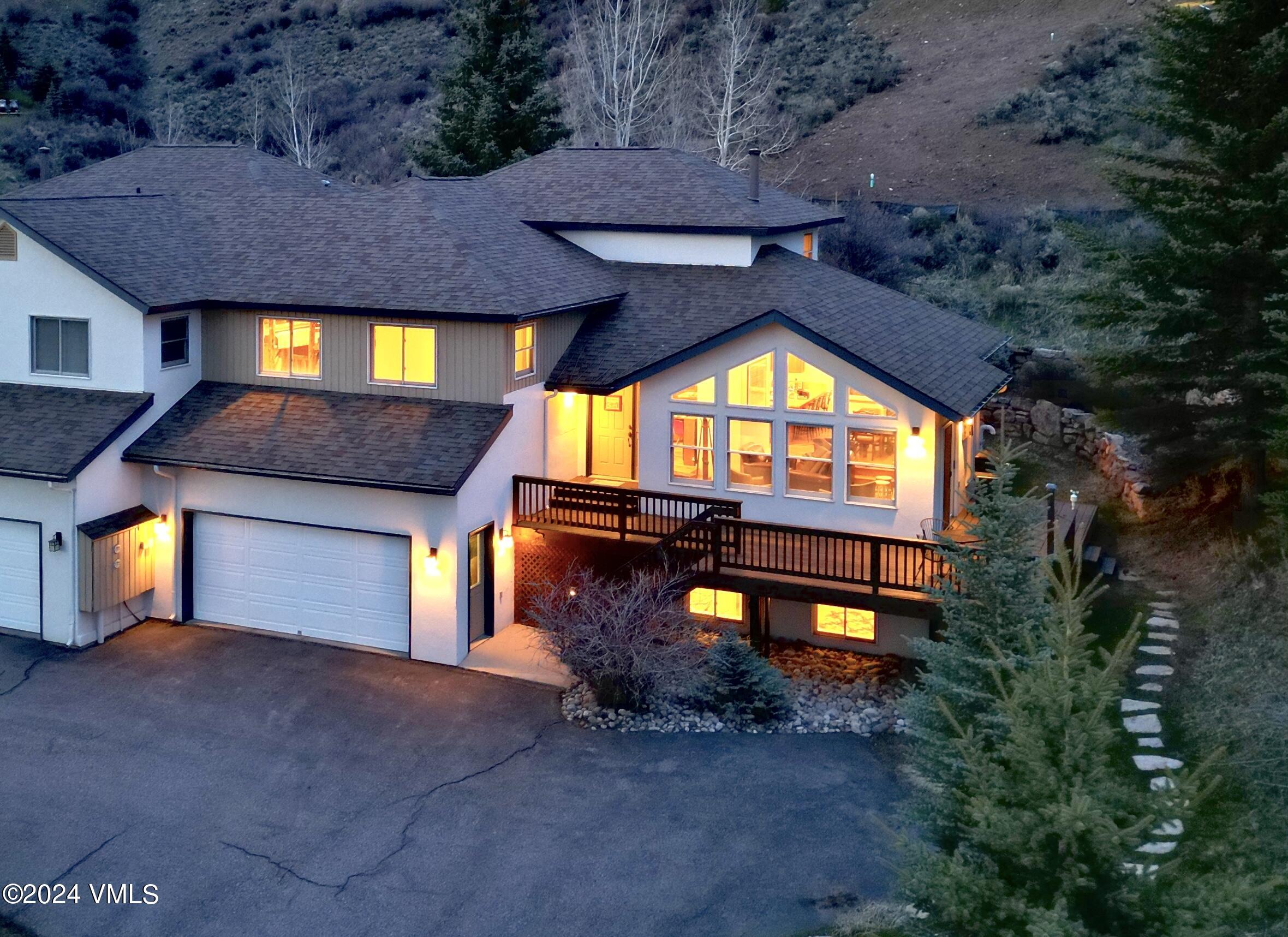 2490 Old Trail Road, Unit B Avon, CO 81620 - Photo 30 of 31 Drone Front 2490 Old Trail