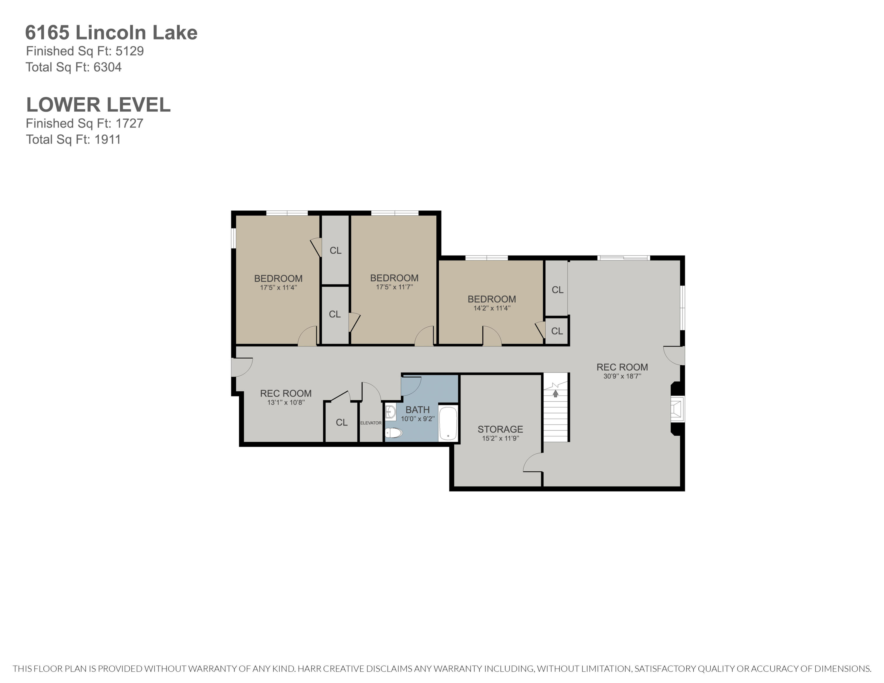 6165 Lincoln Lake Road Northeast Belding, MI 48809 - Photo 54 of 54 6165 Lincoln Lake Lower Level