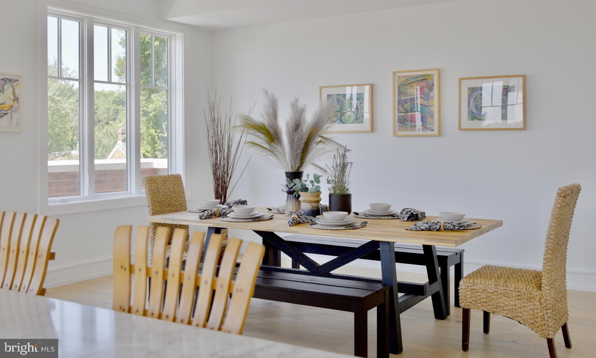 8100 Germantown Avenue, Unit B Philadelphia, PA 19118 - Photo 8 of 13 a view of a dining room with furniture and window