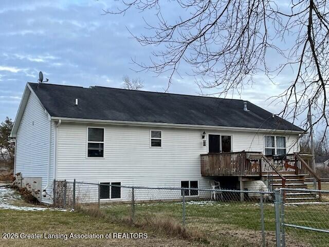 7211 North Hartel Road Potterville, MI 48876 - Photo 7 of 12 back of house
