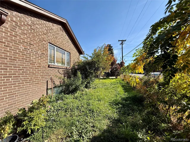 a view of outdoor space and yard