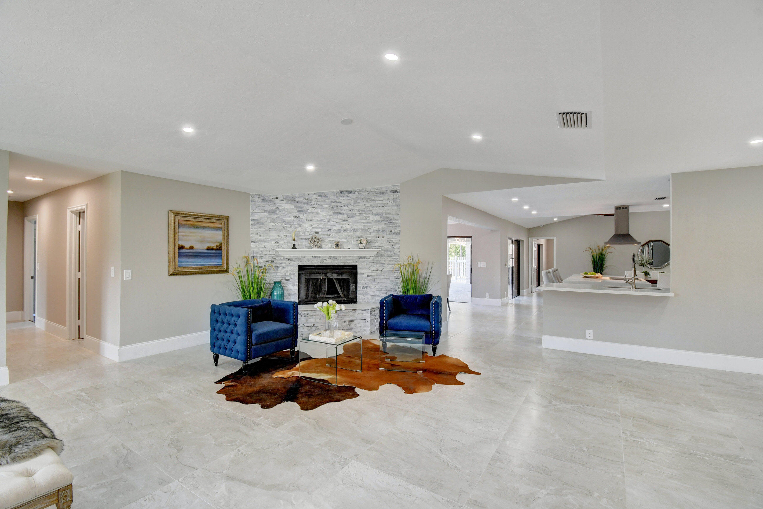 9305 Perth Road Lake Worth, FL 33467 - Photo 28 of 67 Stone fireplace