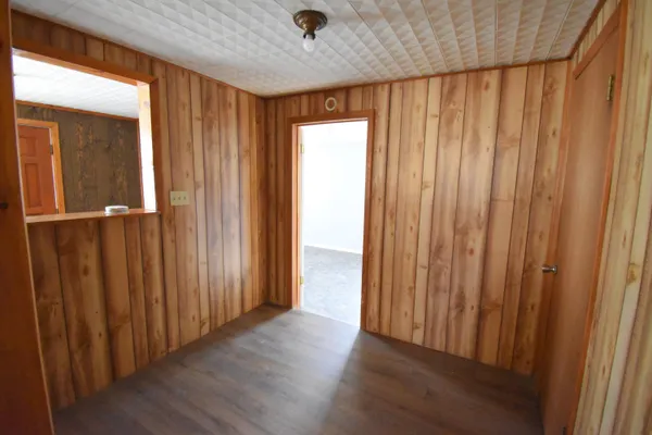 wooden floor in an empty room