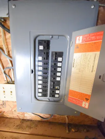 a view of water heater room