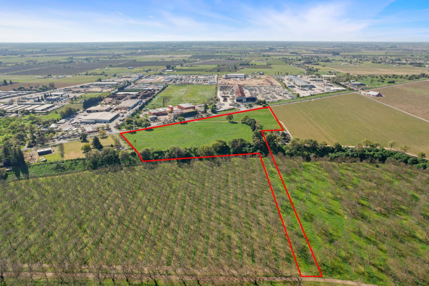 12521 Locke Road Lockeford, CA 95237 - Photo 11 of 24 an aerial view of residential houses with outdoor space