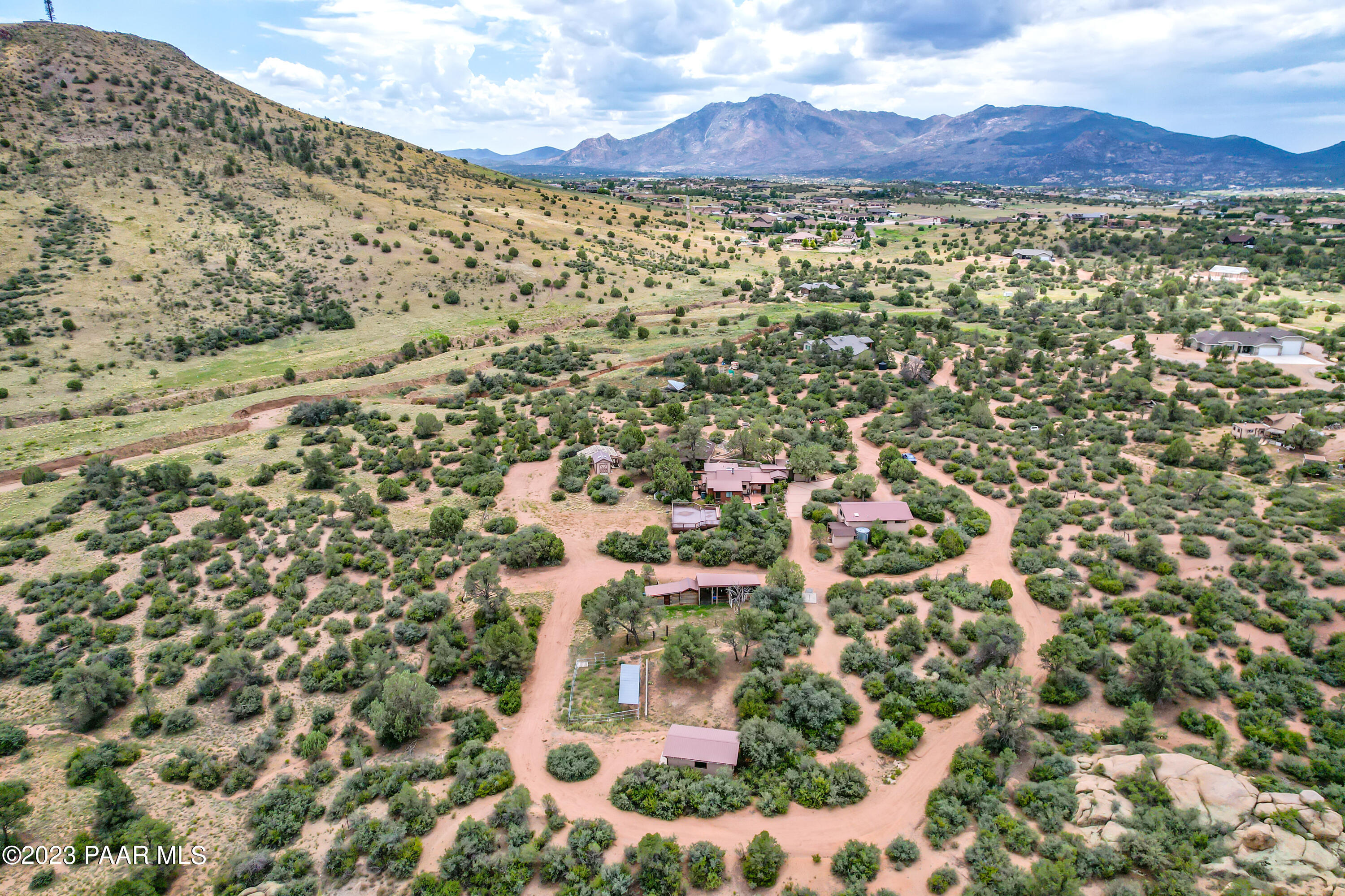 4100 Marlow Road Prescott, AZ 86305 - Photo 43 of 62 Marlow Rd Aerial - 06