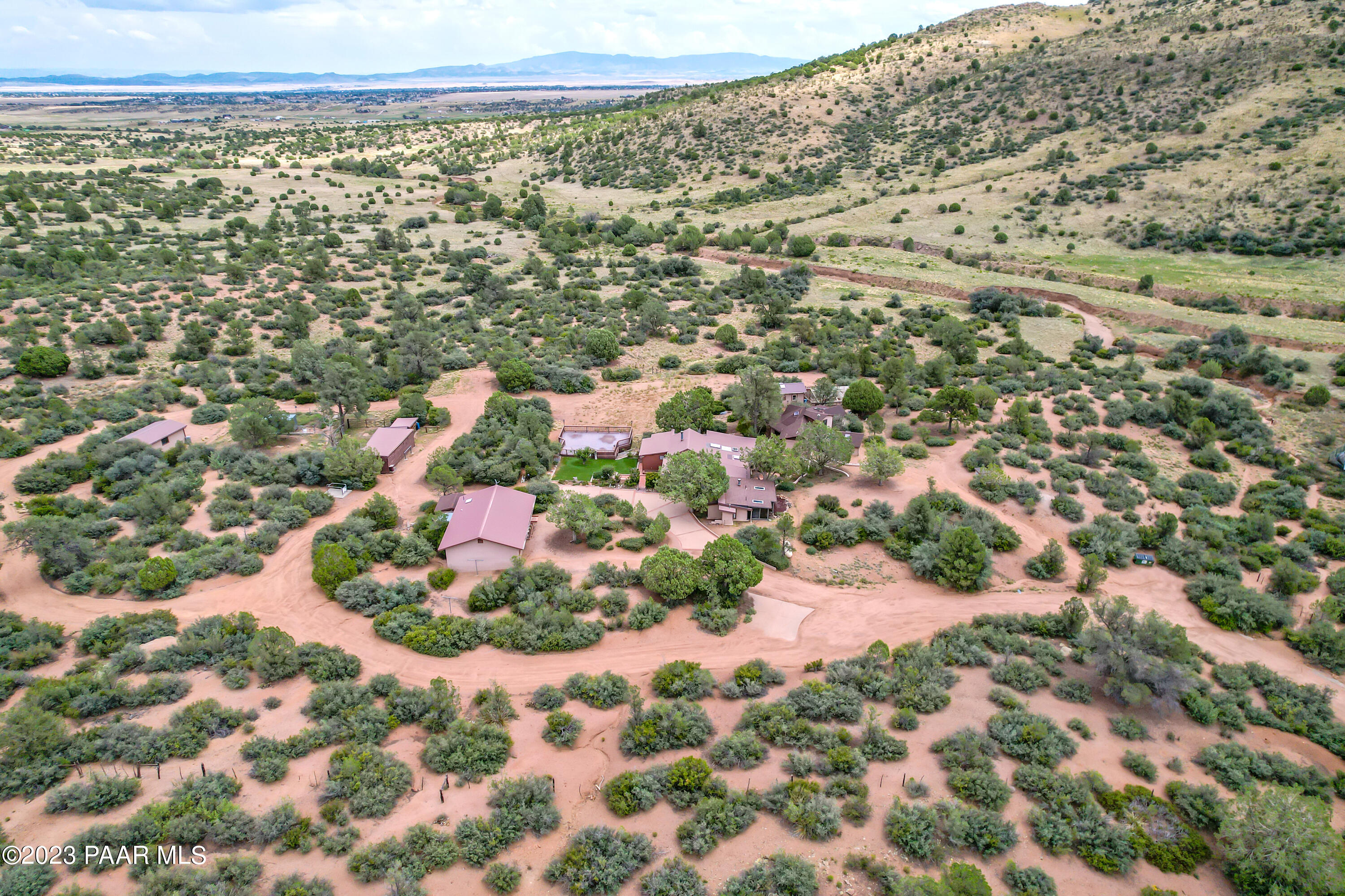 4100 Marlow Road Prescott, AZ 86305 - Photo 59 of 62 Marlow Rd Aerial - 04