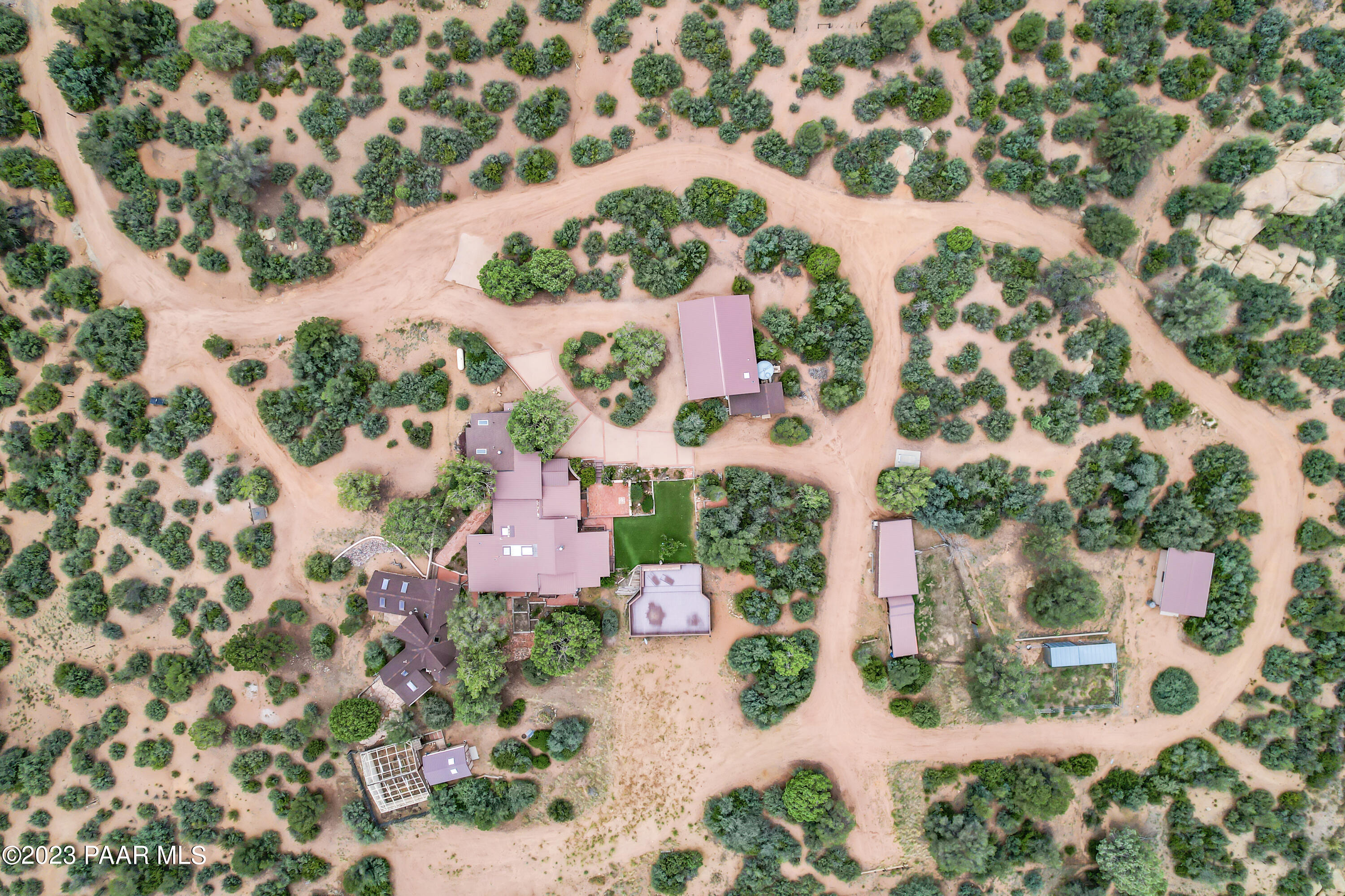 4100 Marlow Road Prescott, AZ 86305 - Photo 62 of 62 Marlow Rd Aerial - 11
