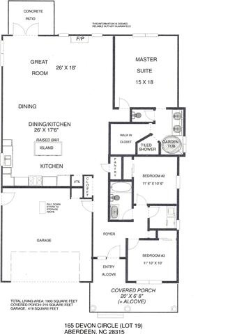 165 Devon Circle Aberdeen, NC 28315 - Photo 15 of 16 Additional Photo