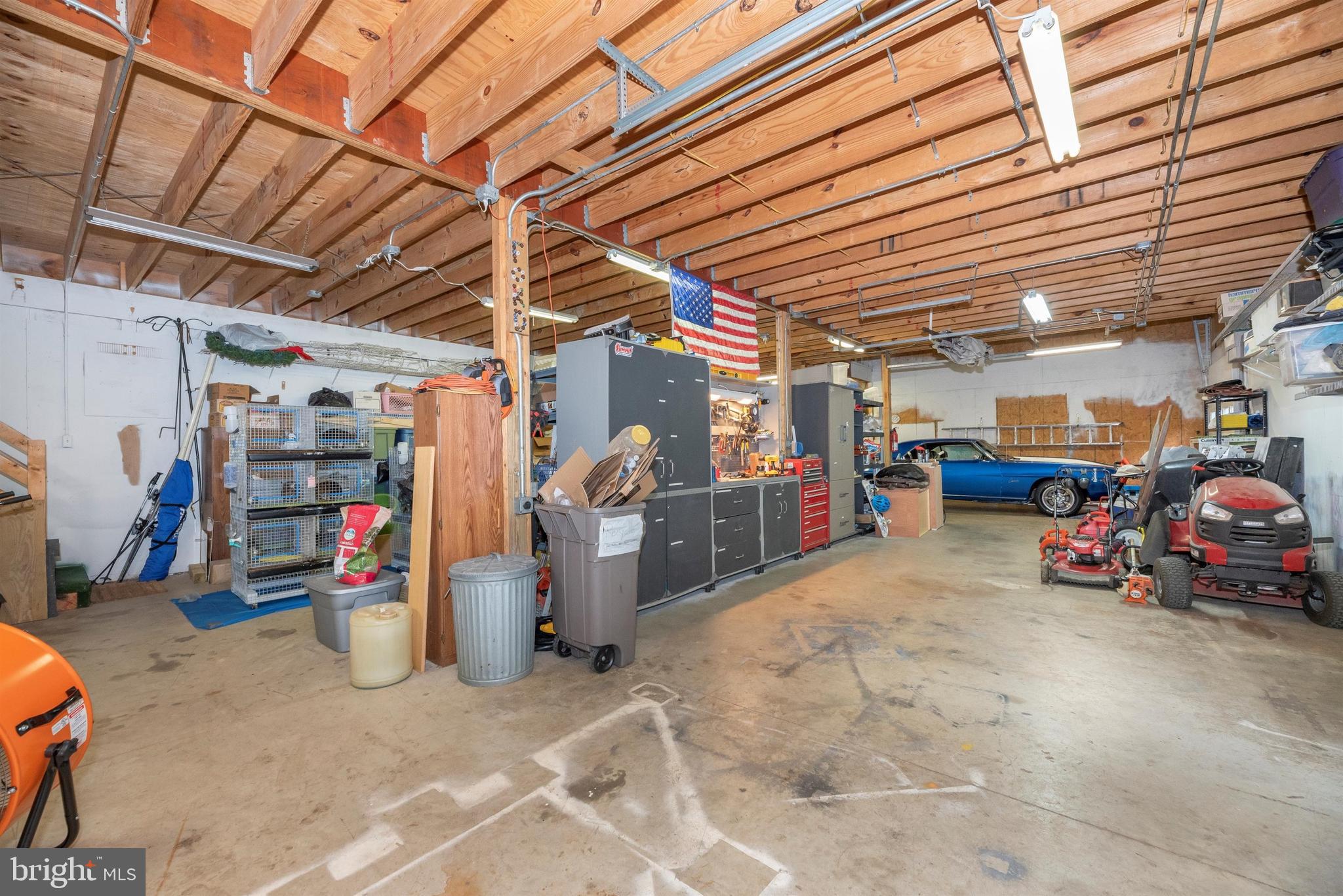 10011 Pine Tree Road Woodsboro, MD 21798 - Photo 49 of 72 2 bay garage w/tons of workspace & storage