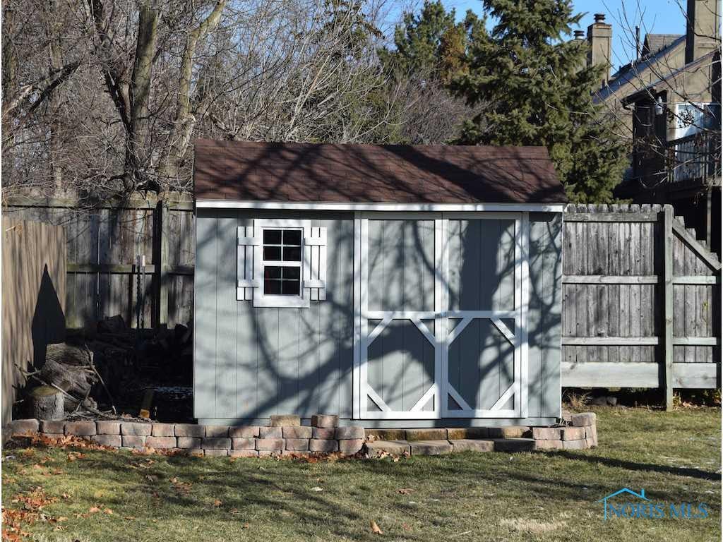 1220 Hidden Ridge Road Toledo, OH 43615 - Photo 3 of 20 Shed. Private Shed