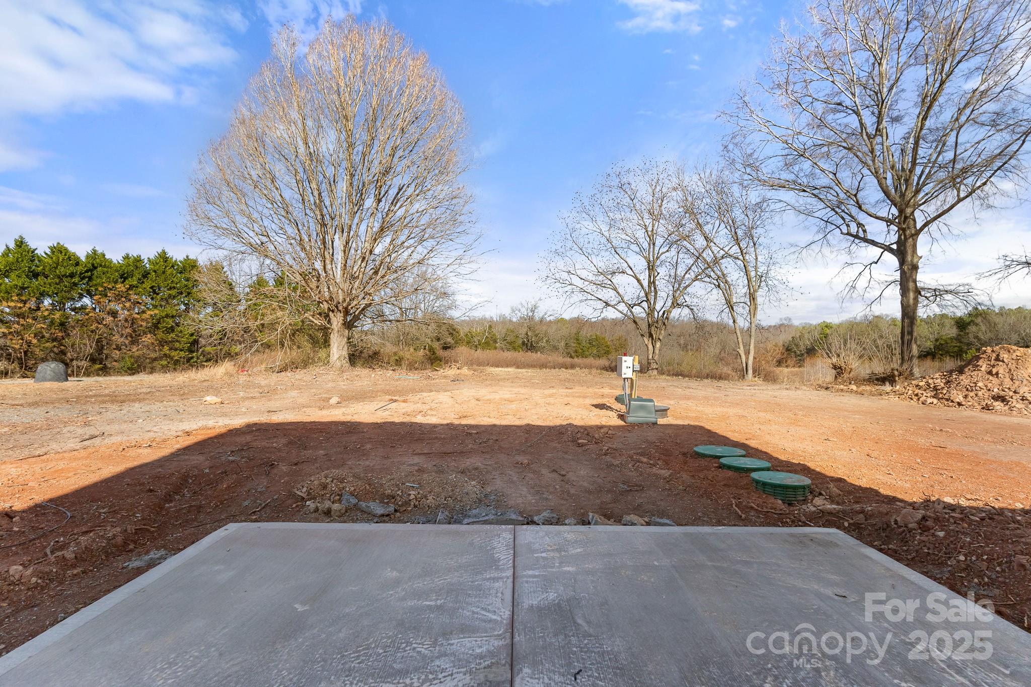 3309 Old Pageland Monroe Road Monroe, NC 28112 - Photo 37 of 37 a view of yard covered with snow in front of house