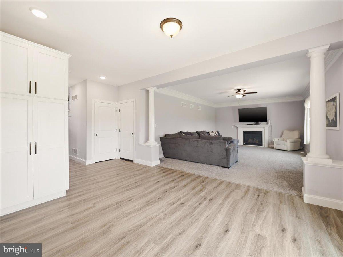 2006 Jelena Road Shippensburg, PA 17257 - Photo 16 of 47 a view of a kitchen with a sink and a fireplace