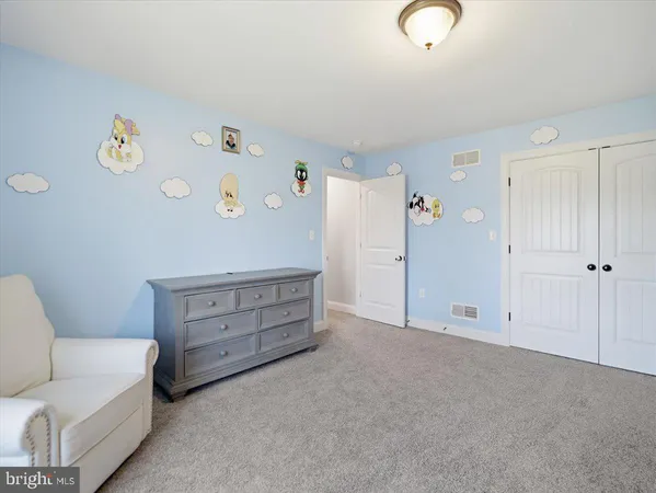 a view of room with furniture