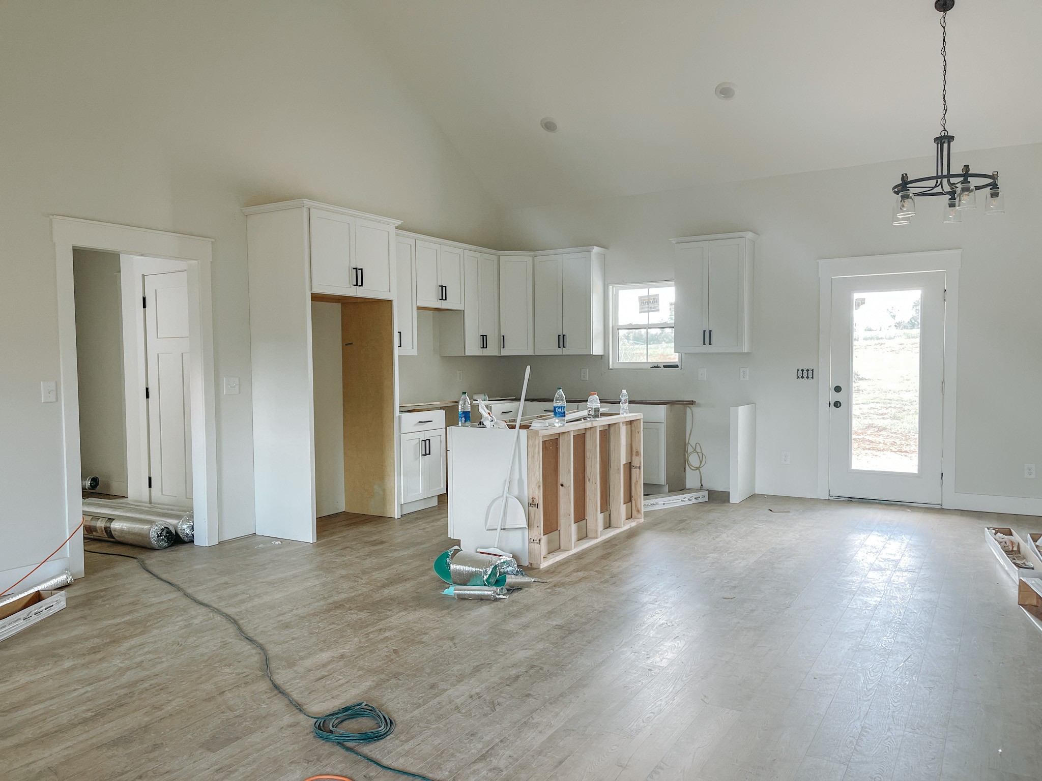 251 Tom Ferrell Road Portland, TN 37148 - Photo 3 of 7 a view of a kitchen with wooden floor