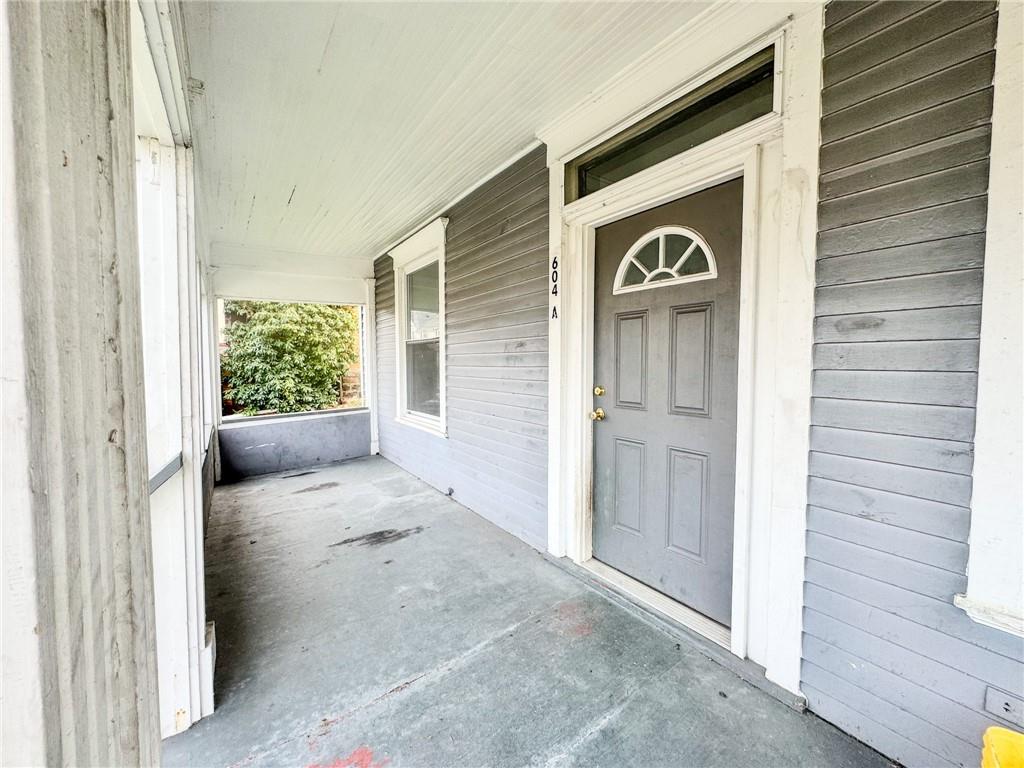 604 Center Avenue Butler, PA 16001 - Photo 3 of 17 a view of front door of house