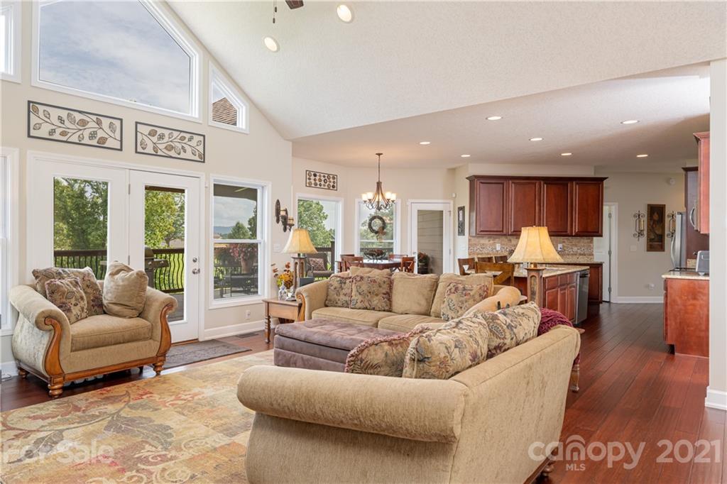 12 Horizon View Lane Alexander, NC 28701 - Photo 11 of 36 a living room with furniture and a large window